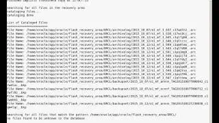 RMAN Full DB Restore Recover