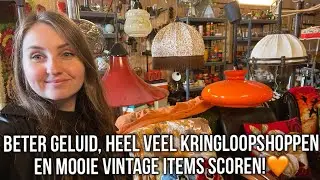 BETER GELUID, HEEL VEEL KRINGLOOPSHOPPEN EN MOOIE VINTAGE ITEMS SCOREN!🧡