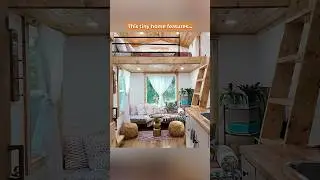 This Gorgeous Tiny Home has EVERYTHING! #shorts