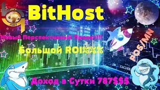 ✅Доход в Сутки 787$! Очень быстрый Pre-Sale (BITHOST) Перспективный Проект! 