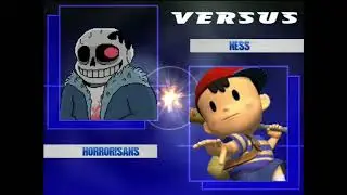 Let's play UNDERTALE MUGEN Team Horror!Sans and Cute Asriel 
