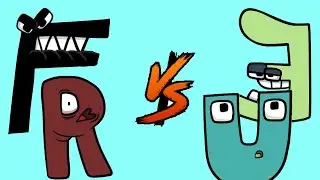 Alphabet Lore But F N vs I K