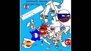 Comments change Europe! Day 56 #shorts #viral #fyp