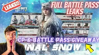 SEASON 11 Battle pass,Guns and Character's Full Leaks.#calloffduty #codm