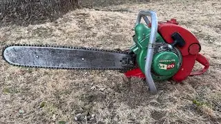 Homelite 4-20 Running and Cutting