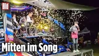 THAILAND: Insekten-Invasion bei Bühnenshow