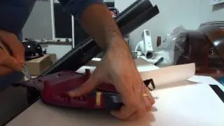 Aplicar adesivo fibra de carbono 3D
