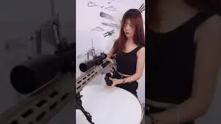 Powerful sniper Soft bullet Gunshot toy MSR