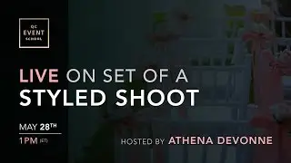 On Set of a Styled Shoot with Athena DeVonne