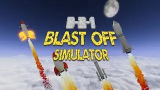ЗАПУСКАЕМ ракеты в КОСМОС! Blast Off Simulator(роблокс) Полет НА планету пришельцев #3