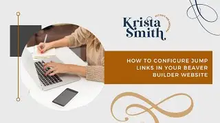 How to Configure Jump Links in Beaver Builder