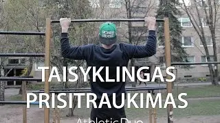 Kaip padaryti taisyklingą prisitraukimą? + Dažniausios klaidos