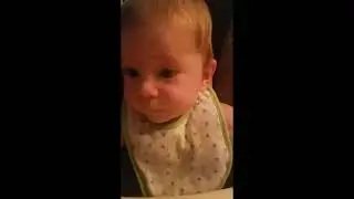 09-2019 Corbin Eating and Smiling
