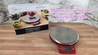 Mainstays Digital Kitchen Scale