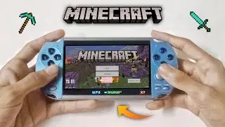 🥵 MINECRAFT: In X7 Handheld Console (HD)