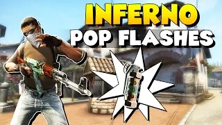 CS:GO - 10 Must-Know Self Pop Flashes on New Inferno