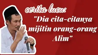 Gus Baha': cerita lucu dia cita-citanya mijitin orang-orang Alim, reputasinya luar biasa