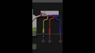 Particle Simulation #2 : Move Like Fluid Simulation Piston Pump