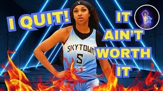 SELFISH Angel Reese QUITS on TEAM #wnba #angelreese