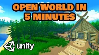Build a beautiful 3D open  world in 5 minutes | Environment, Structures, Props | Pt. 4