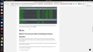 2023.07.26 UE5. Fixing ‘Texture Streaming Pool Over Budget’ in Unreal