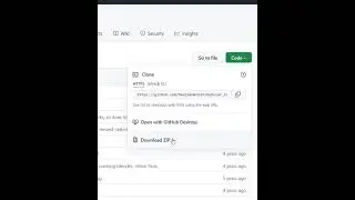 Download any zip file from Github 