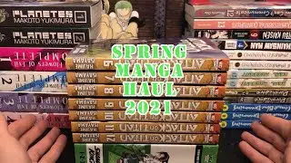 BIG Spring 2021 Manga Haul + Channel Update | GUESS WHO'S BACK