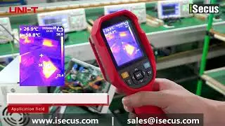 UTi260B Thermal Imaging Camera 256*192 Demonstration Video from iSecus