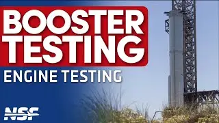 SpaceX Tests Starship Super Heavy Booster 12 - Engine Testing