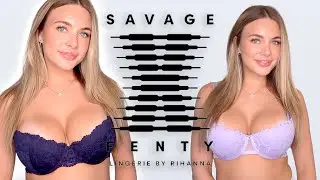 savage x fenty bra try on!!!