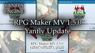RPG Maker MV 1.5.0 - Yanfly Version Update