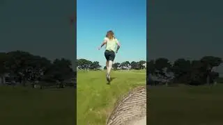 Could you beat speed golfer Rob Hogan?! 🏃⛳ #speedgolf #shorts