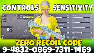 NEW UPDATE 4.4☠️ BEST SENSITIVITY | PUBG Best Sensitivity Setting 2026 | Bgmi Sensitivity code today