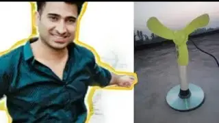 How to make table fan at home #KushagraExperiment @SummerExperiment