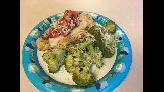 Roasted Parmesan Broccoli