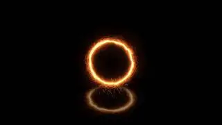 Black Screen | Neon Circle ⭕