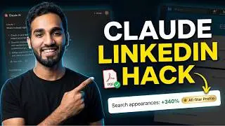 Claude AI for Job Application: LinkedIn Profile Optimization (PDF Method)
