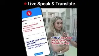 All Language Translation App 2024 | Voice Translator App