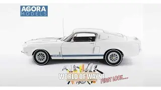 First Look - Agora Models 1967 Shelby Mustang GT500 Super Snake Prototype