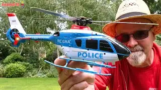 EASY TO FLY ! RC ERA C123 EC135 RC Police Helicopter with 6-Axis Altitude Hold