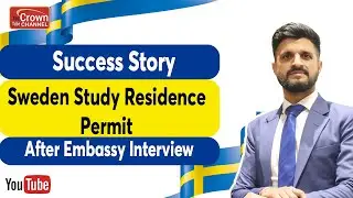 Sweden Residence Permit Approved Success Story | Complete Guide Sweden Student Residence Permit 2024