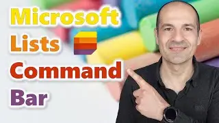 🖊️How to customize the command bar of Microsoft Lists [File Preview, Thumbnail]
