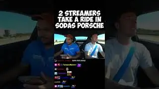 Nmplol and JakeNBakeLive take a ride in Soda's Porsche