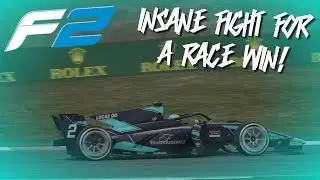 F2 2020 Career Mode #2 | INSANE FIGHT FOR A RACE WIN!