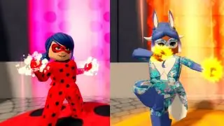 Ladybug and Rena Furtive transformations!