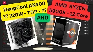 DeepCool AK400  &  AMD 5900X