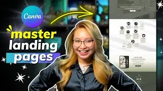 How I MAKE Real Estate Landing Pages with Canva Websites!