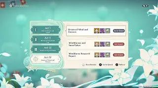 Genshin Impact:  - Windblume Festival Event Act 4: Dream of Wind and Flowers