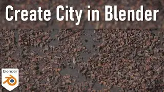 Create a whole City in Blender in 5 Minutes [Blender 2.8+] | English