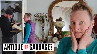 DECLUTTERING a literal CENTURY of antiques 😱